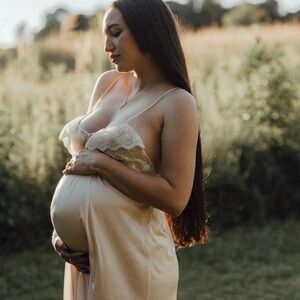 Elegant Pink Lace Dress